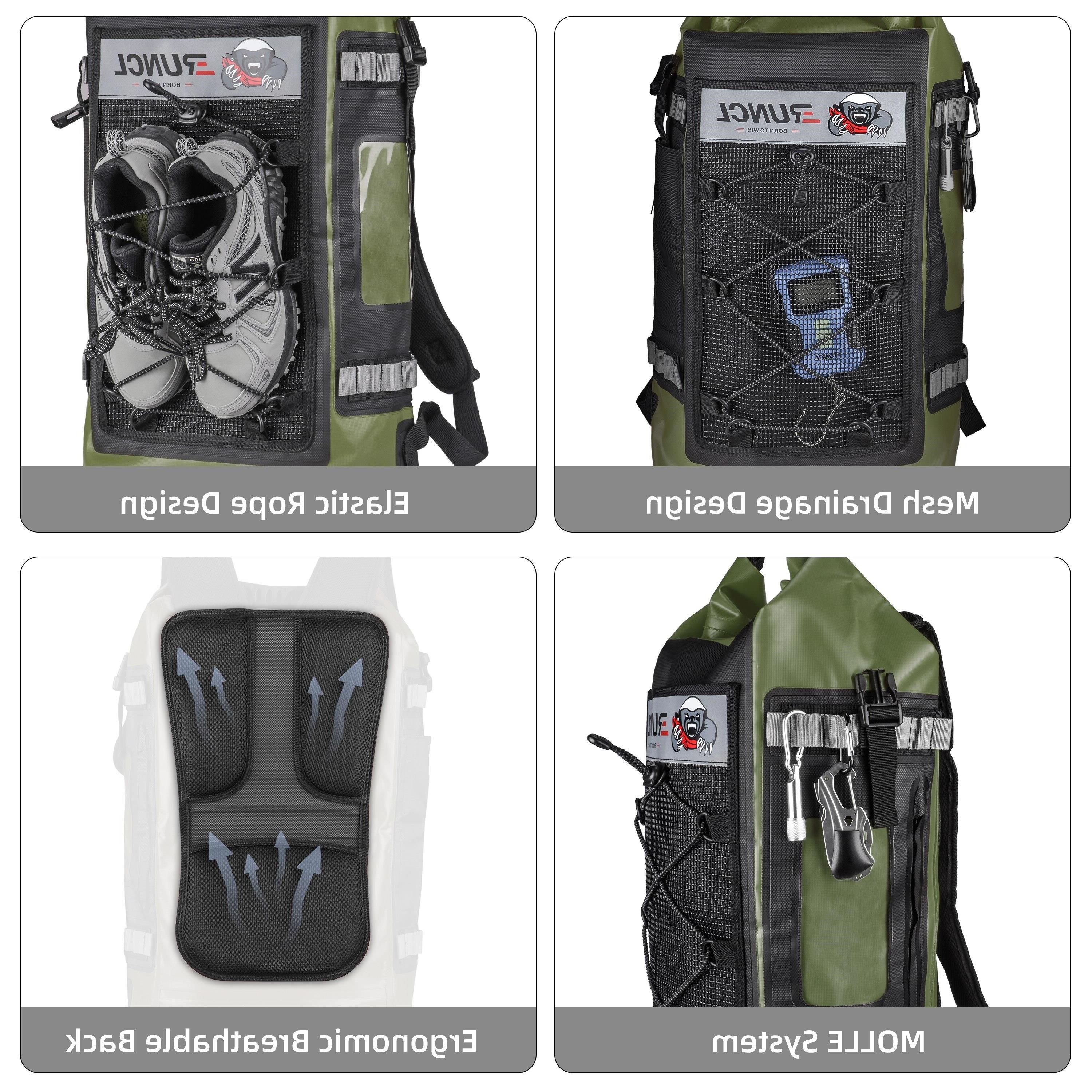 Rucsac de geantă uscată, impermeabilă, 30/40/55L, geantă pentru pescuit, barca, caiac, surfing, rafting, călătorie în aer liber cu husă pentru telefon ~ Genti pescuit ~ Bătrân Pescar Rucsac de geantă uscată, impermeabilă, 30/40/55L, geantă pentru pescuit, barca, caiac, surfing, rafting, călătorie în aer liber cu husă pentru telefon ~ Genti pescuit ~ Bătrân Pescar
