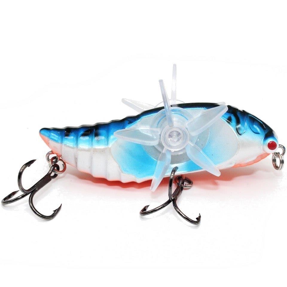 Naluci pentru Cicada Towater 7,5 cm 15,2 g Aripi cu elice duble rotative  Momeală artificială Wobbler plutitor Articol de pescuit pentru insecte ~  Naluci pescuit ~ Bătrân Pescar